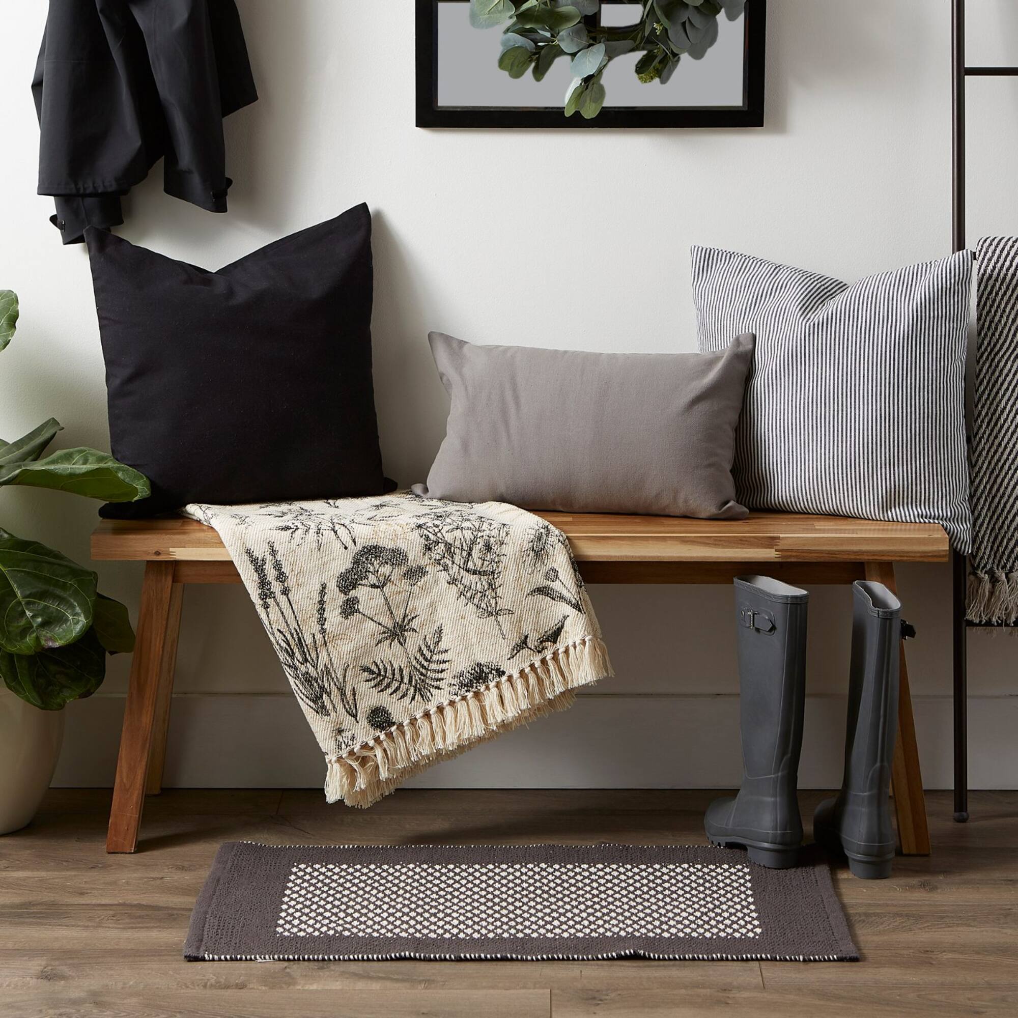 DII® Botanical Printed Throw